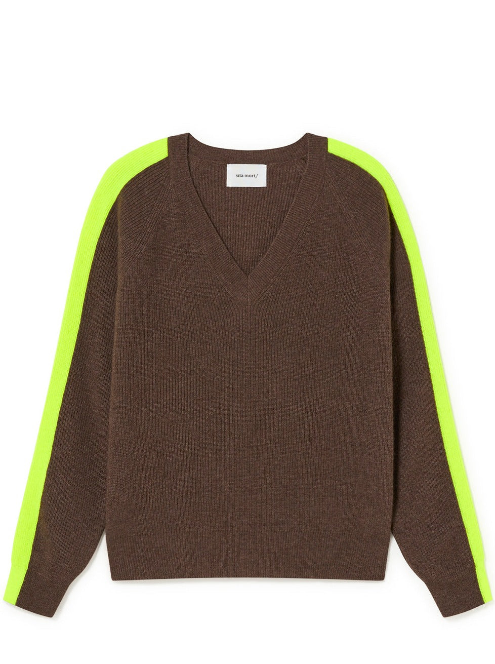 Neon Stripe Sweater