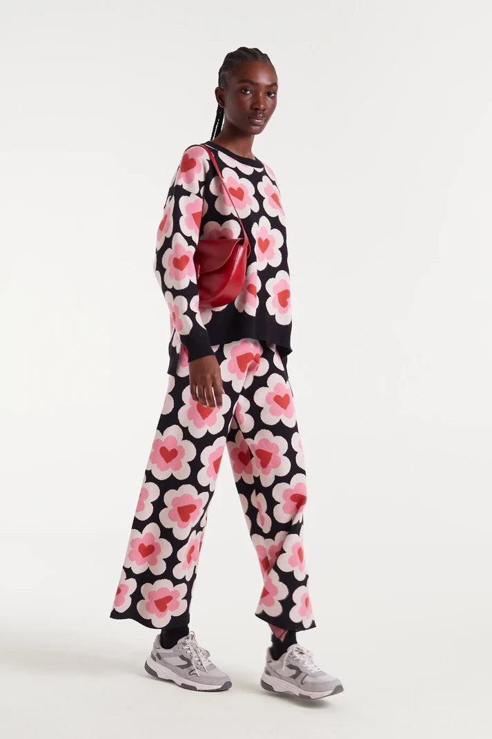 Sweet Heart Knit Trouser