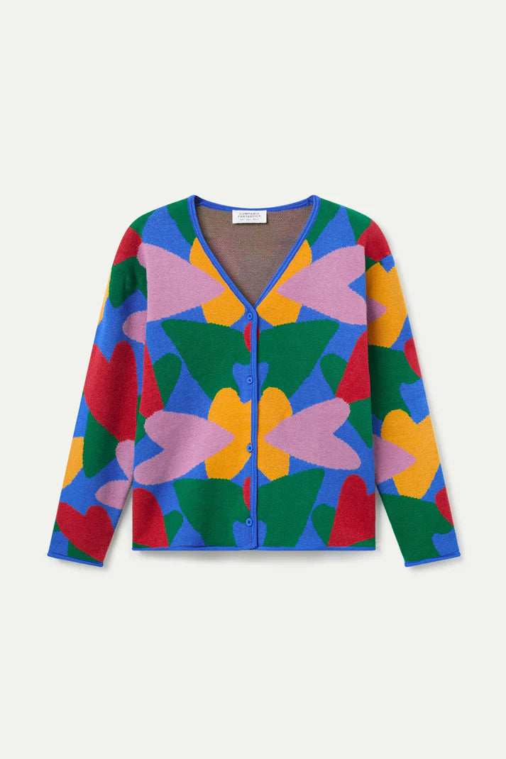 Cupid Print Cardi