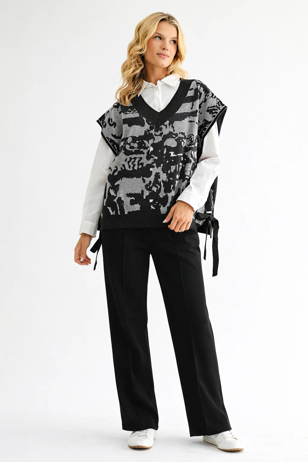 Peter Pointe Pant | Blk