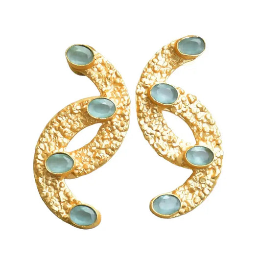 Hannah Gemstone Earrings