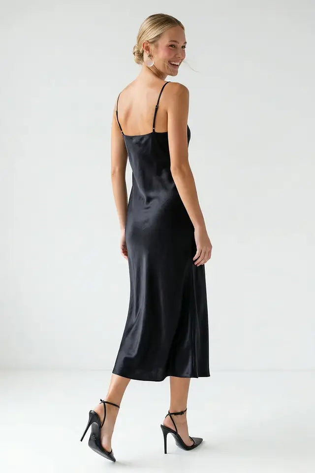 Slip Dress | Black