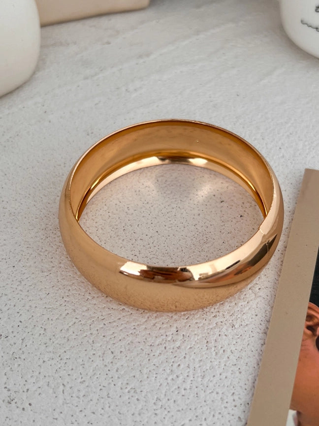 Wide Gold Cuff