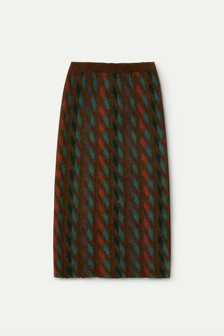 Multi Knit Skirt