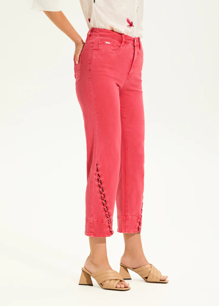 Suzanne Straight Crop | Rouge