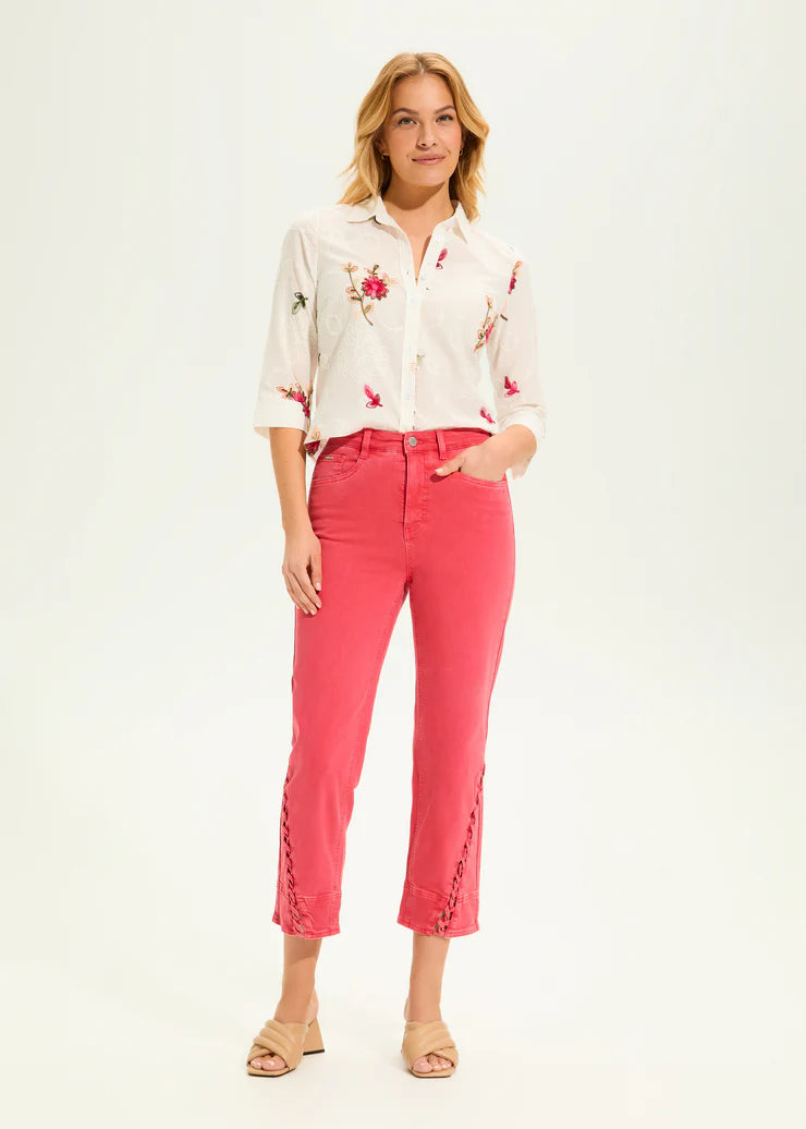 Suzanne Straight Crop | Rouge