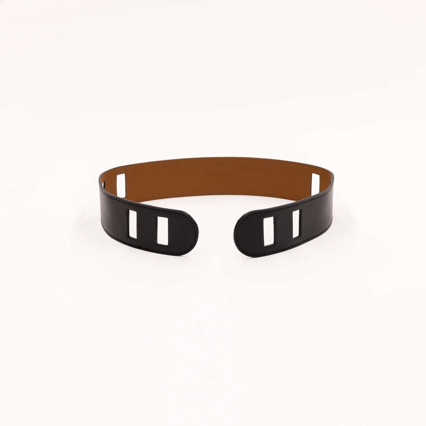 Scarf Reversible Belt | Blk/Brn
