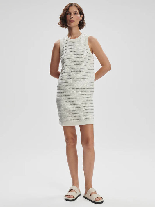 Mindy Contrast Stitch Dress