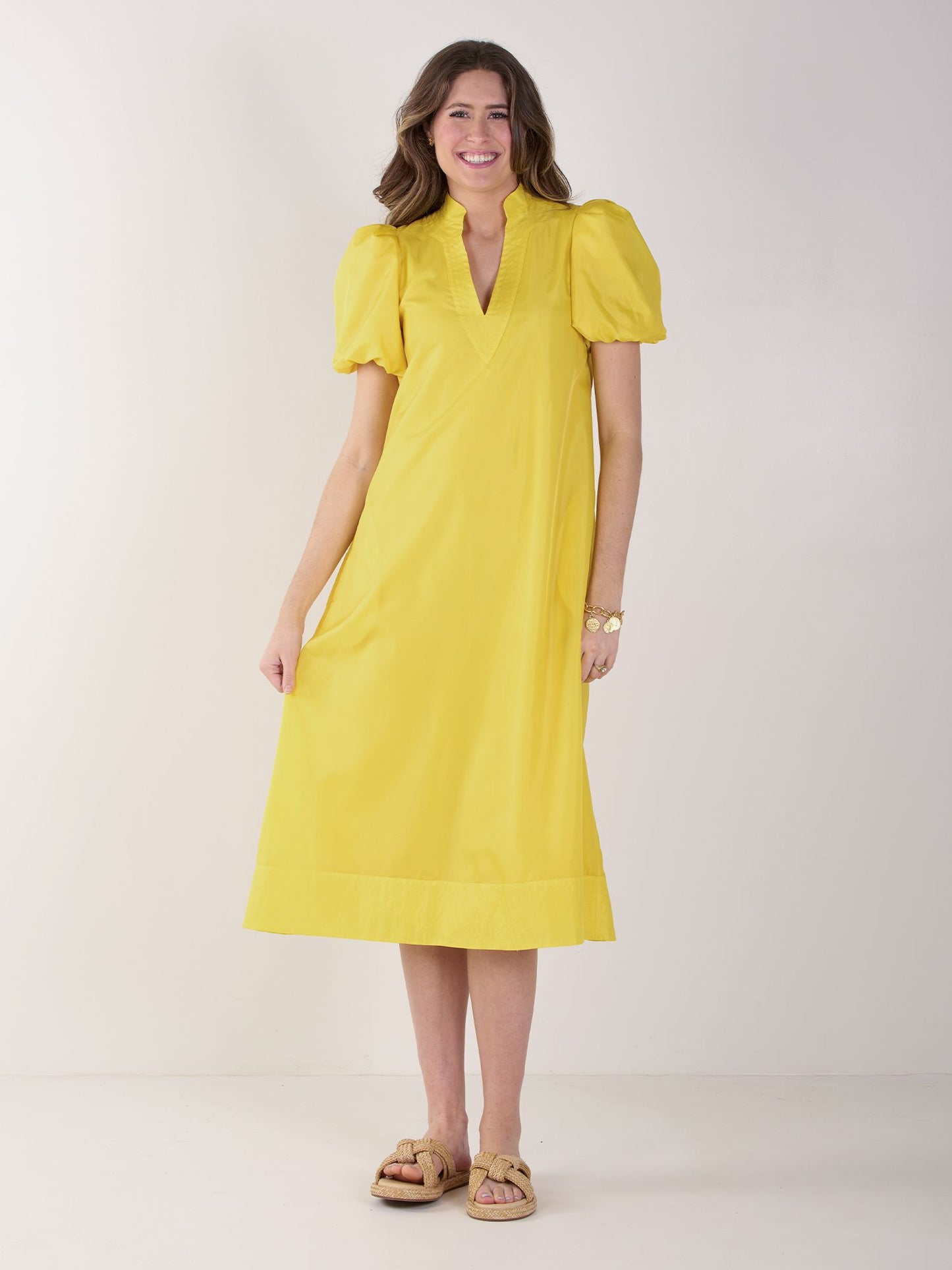Hampton Dress | Lemon