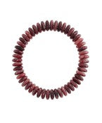 Wide Disk Marble Bead | Burgundy