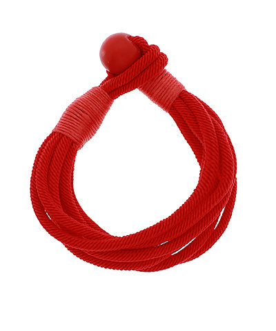Rope Bracelet | Red