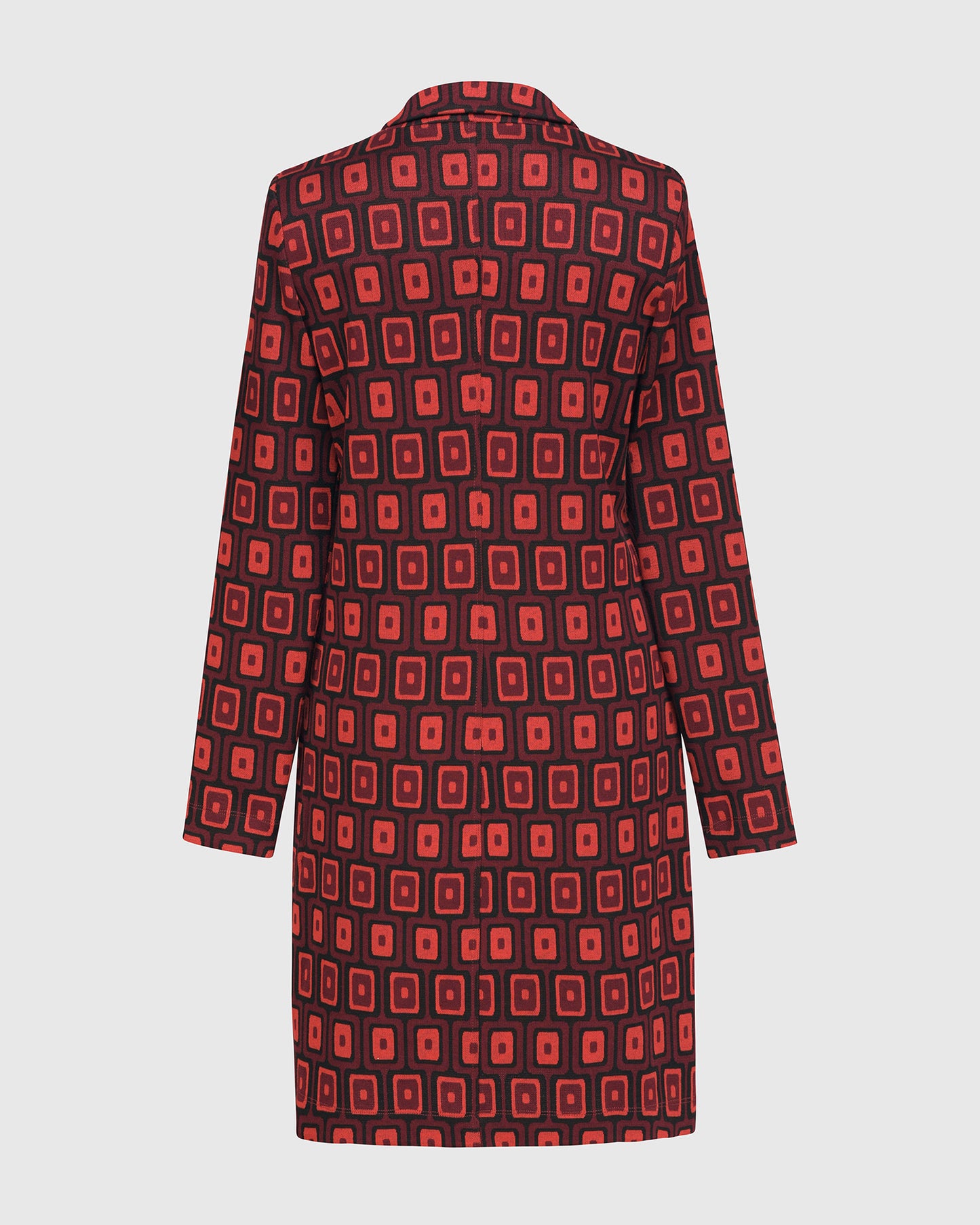 Red & Black Long Jacket