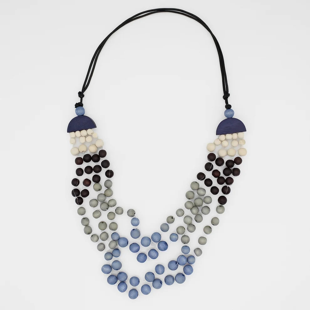 Ombre Necklace | Grey