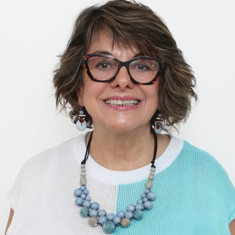 Audrey Necklace | Blue