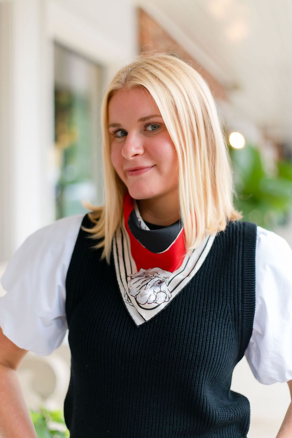 Bulldog Scarf Small