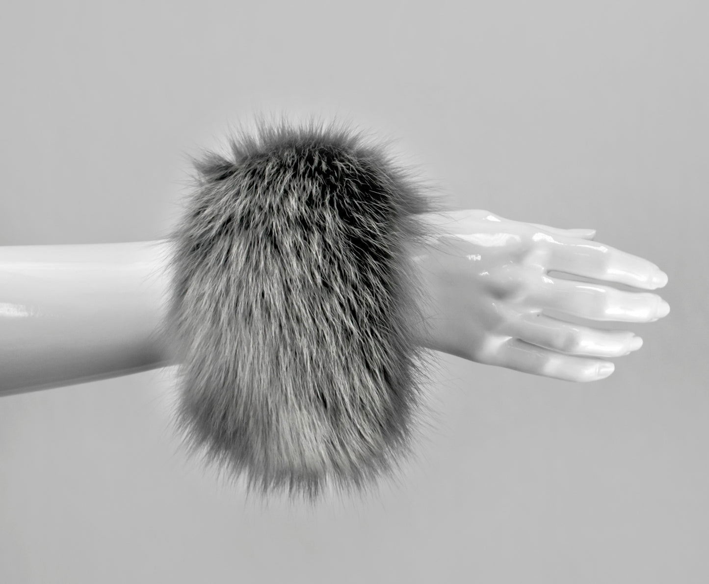 Fox Fur Snap Cuffs