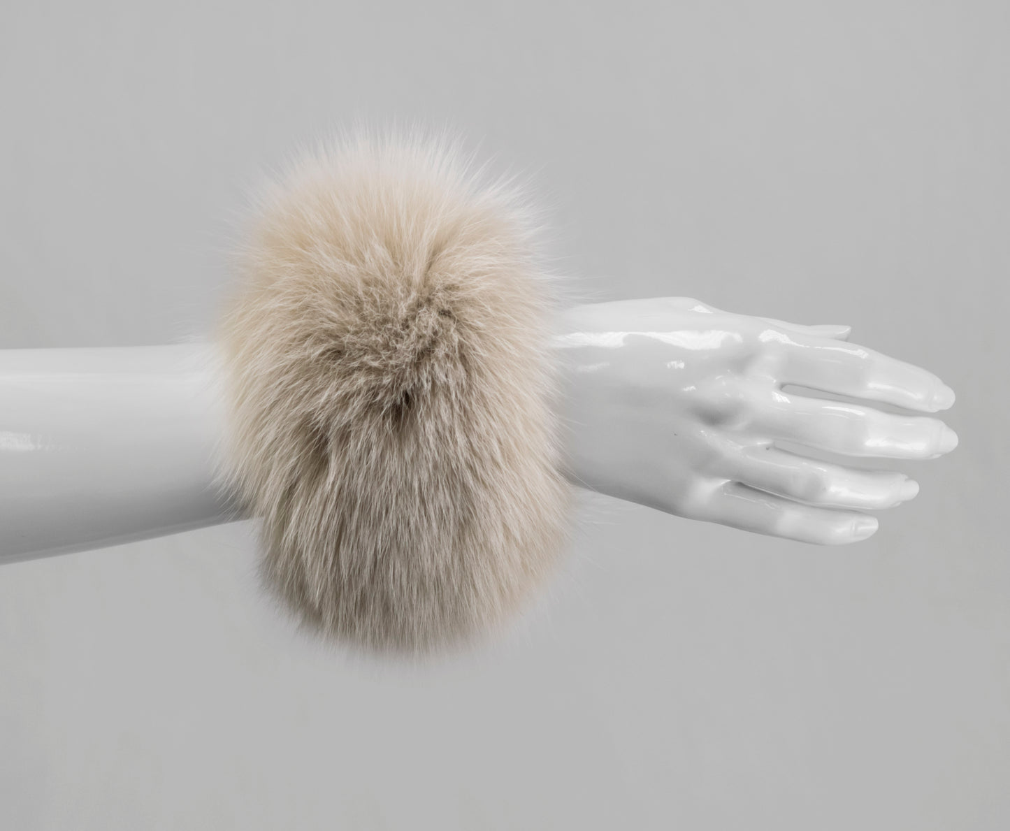 Fox Fur Snap Cuffs