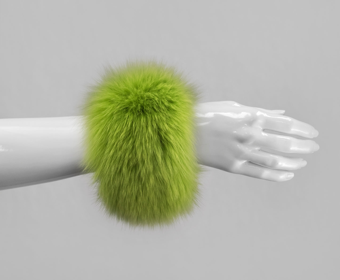 Fox Fur Snap Cuffs