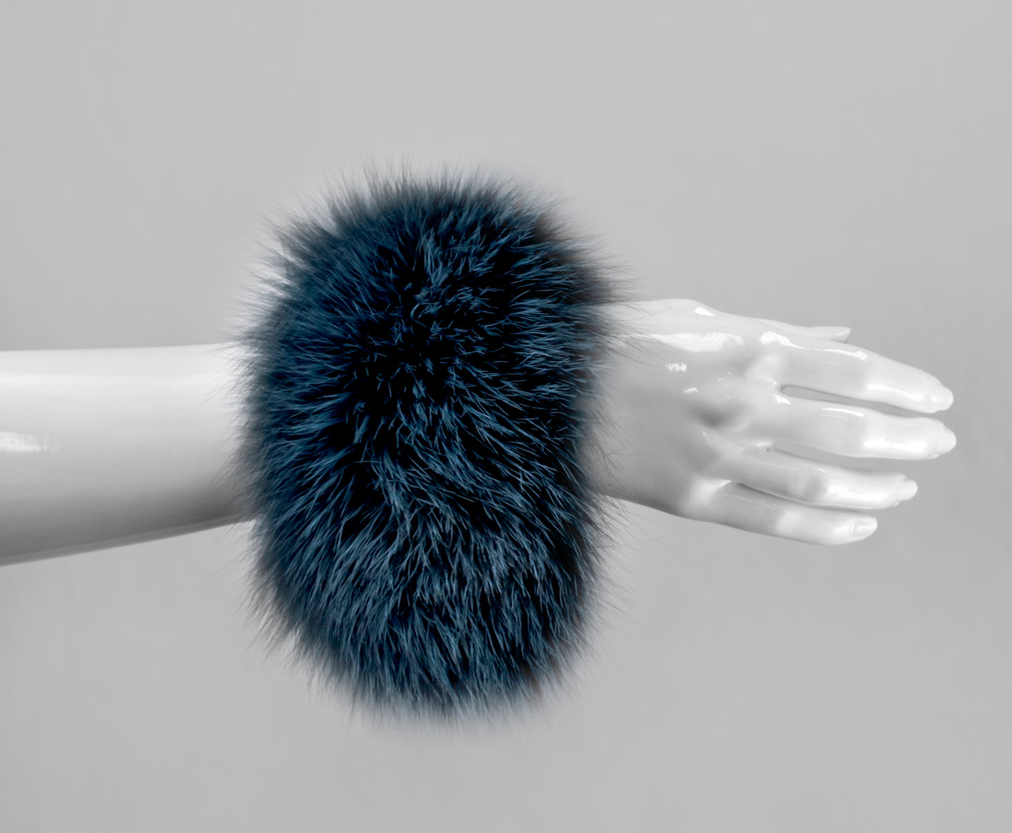 Fox Fur Snap Cuffs