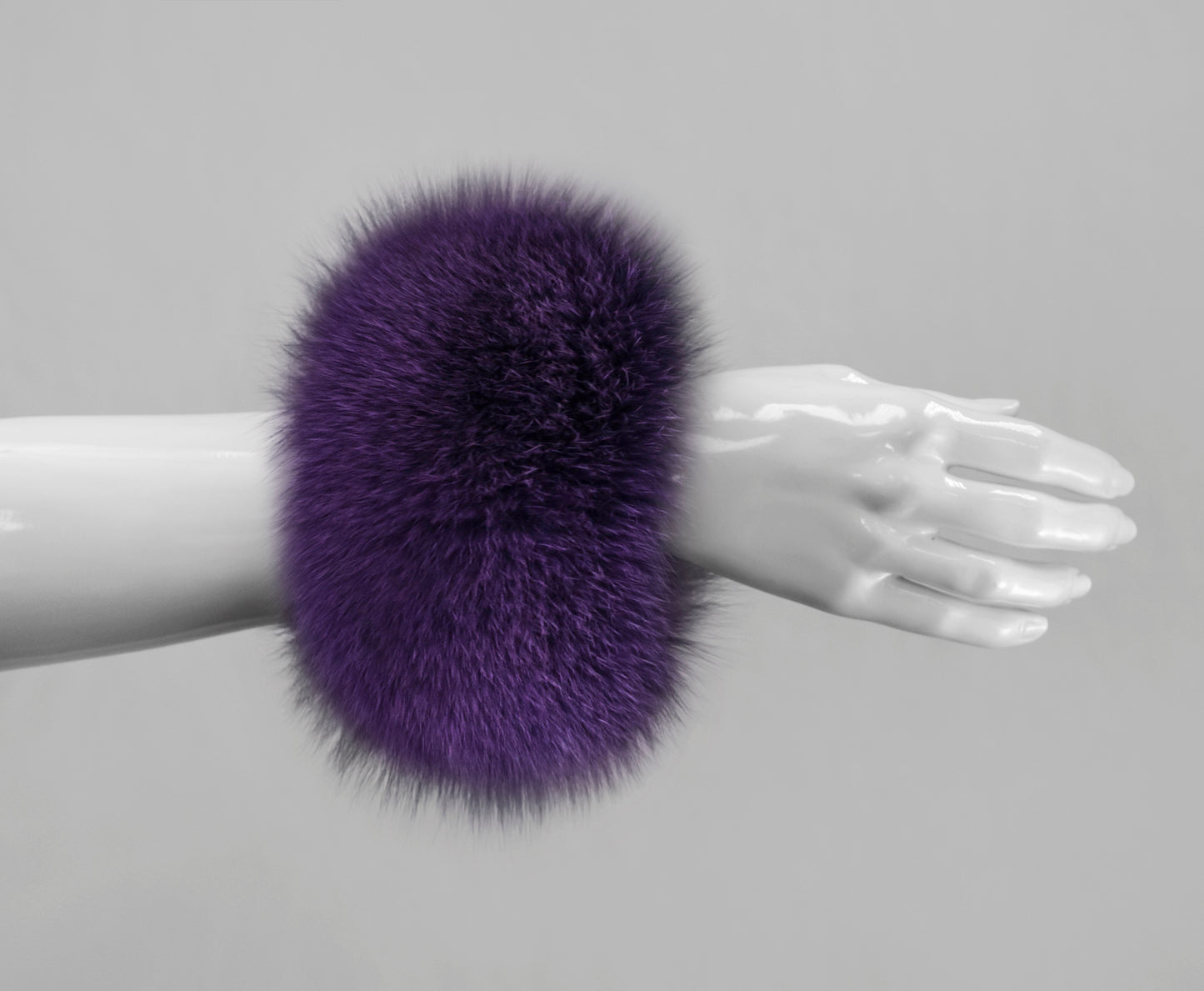 Fox Fur Snap Cuffs