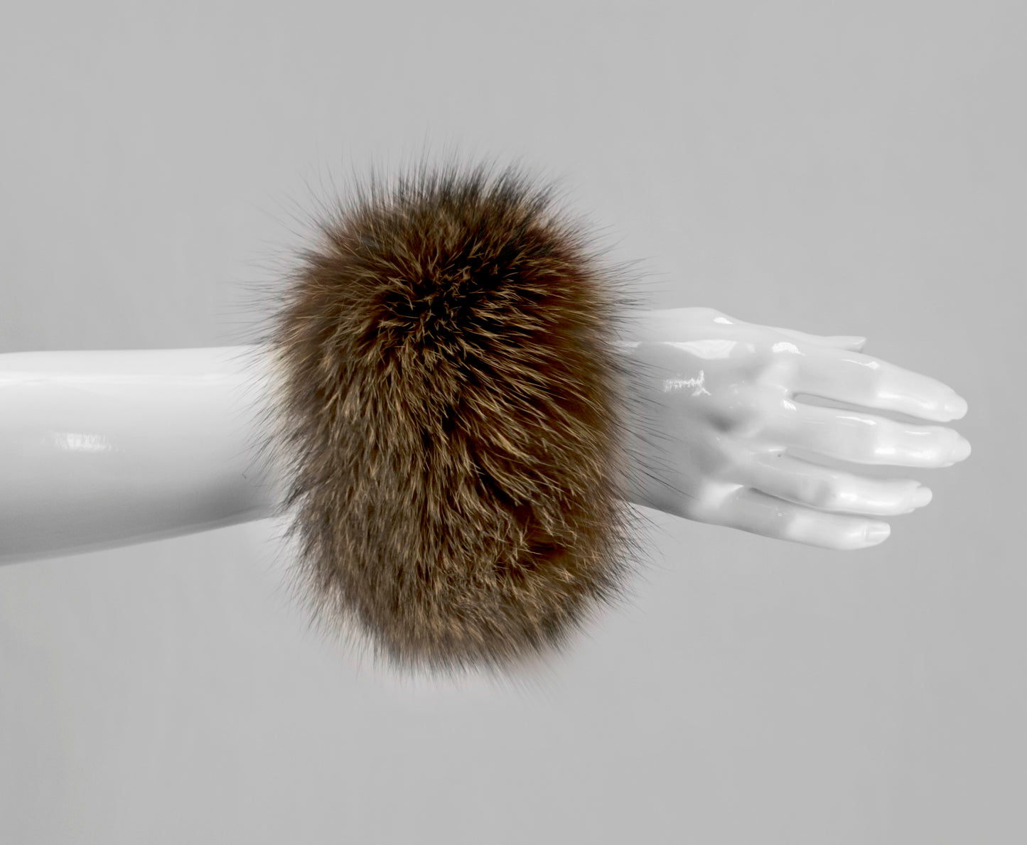 Fox Fur Snap Cuffs