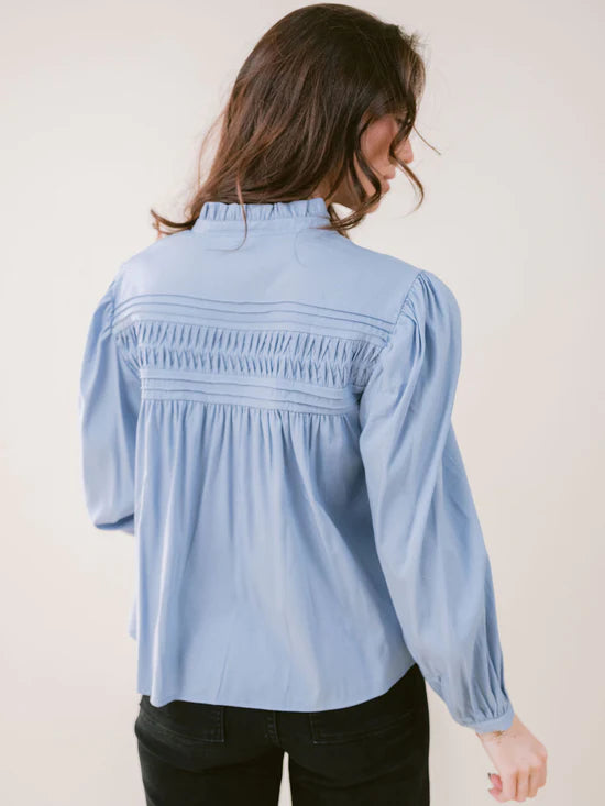 Lindy Blouse | Blue