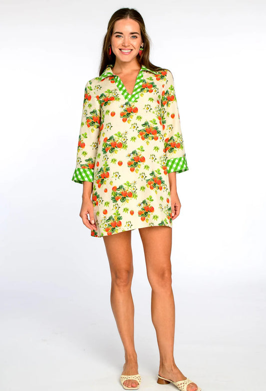 Taylor Dress | Strawberry Garden