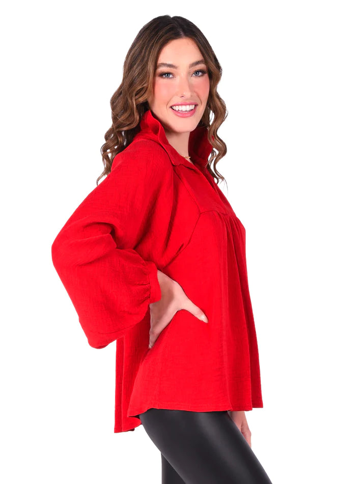 Stella Top | Cranberry
