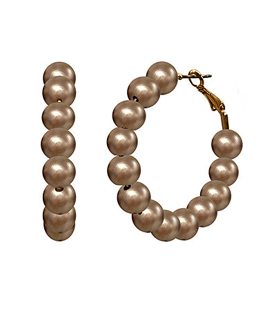 Wooden Ball Hoops | Bronze