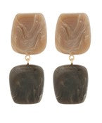 Square Drop Earring