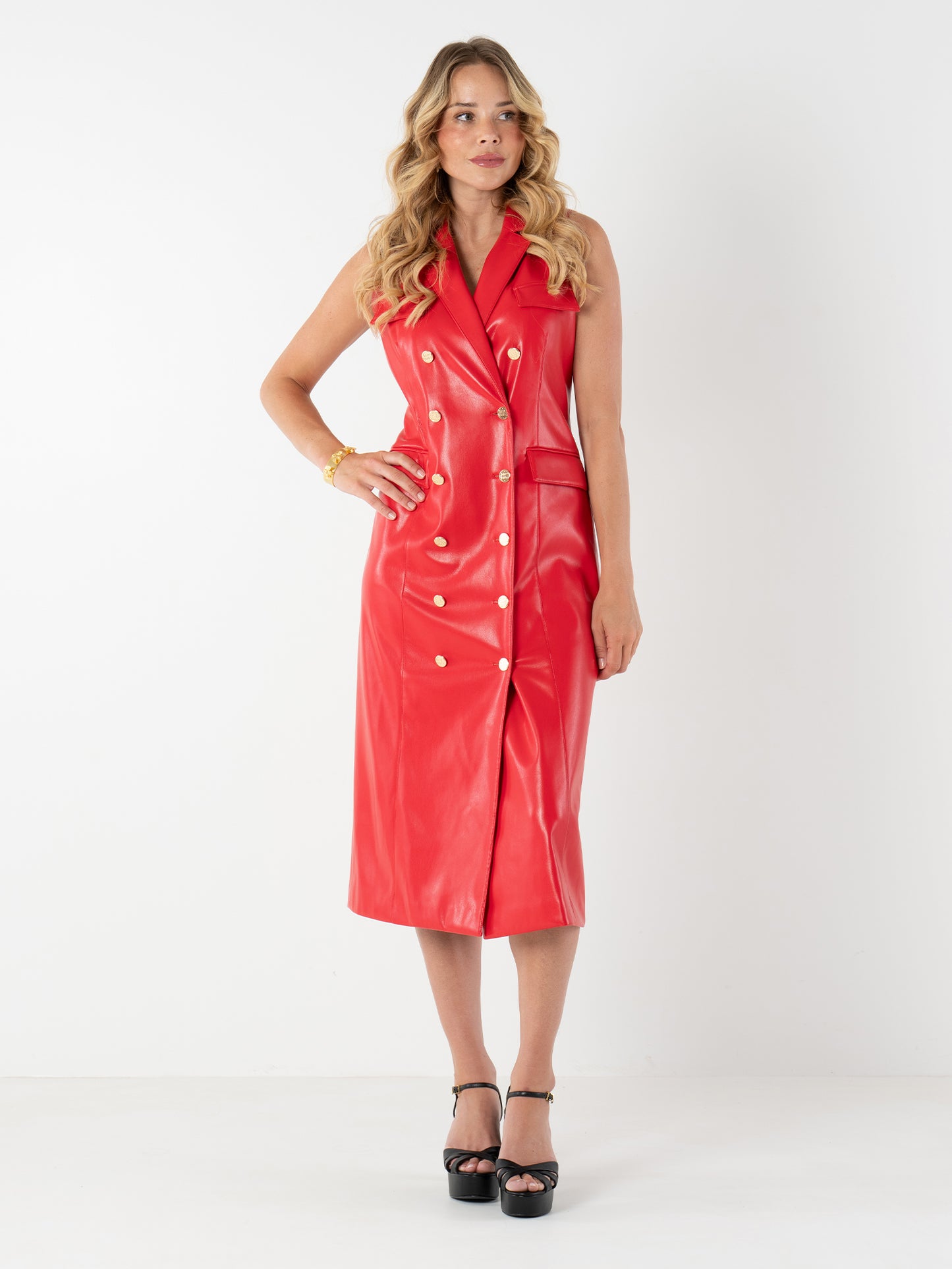 Kelly Dress | Red