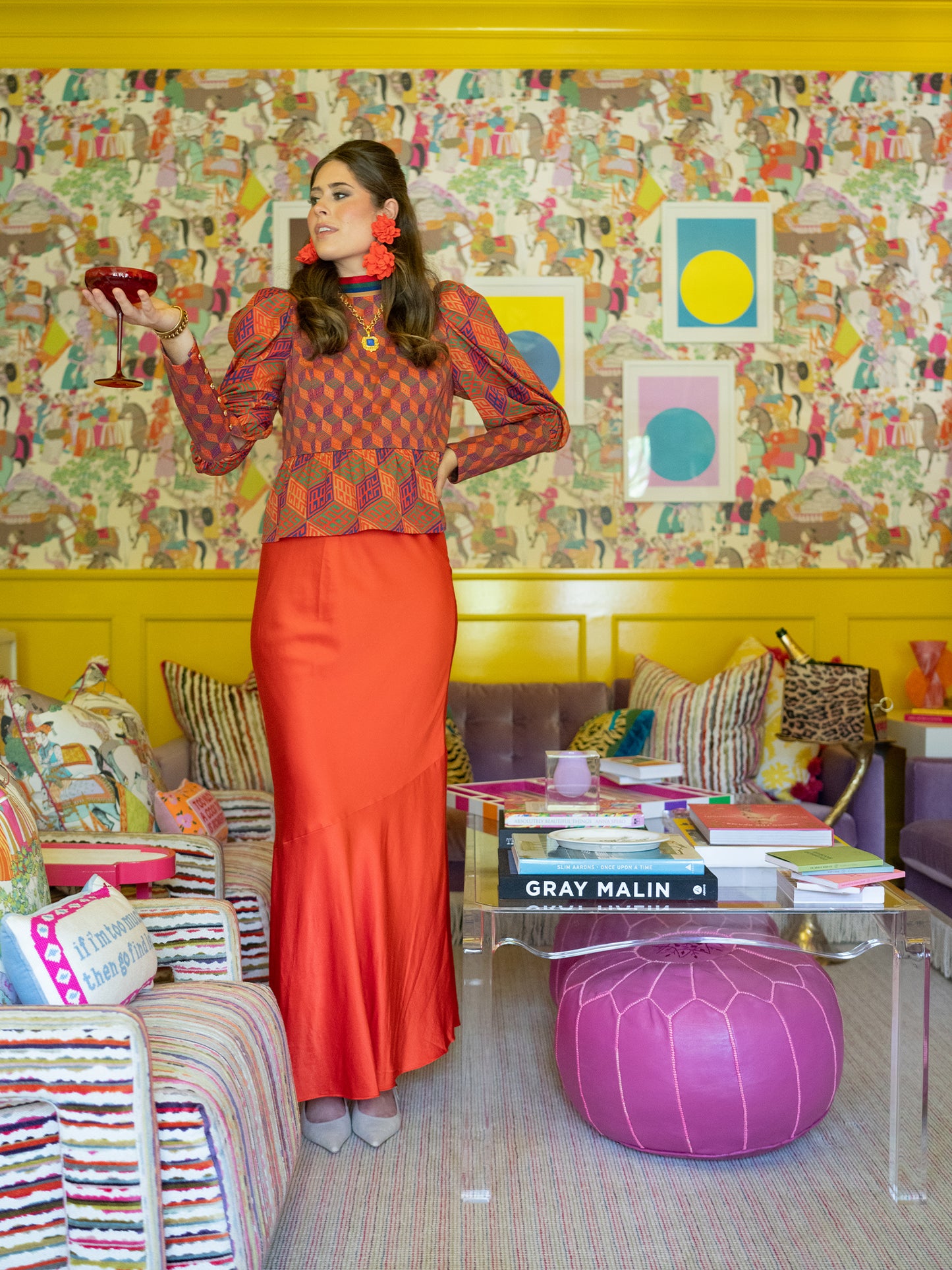 Zoe Top | Vintage Monogram