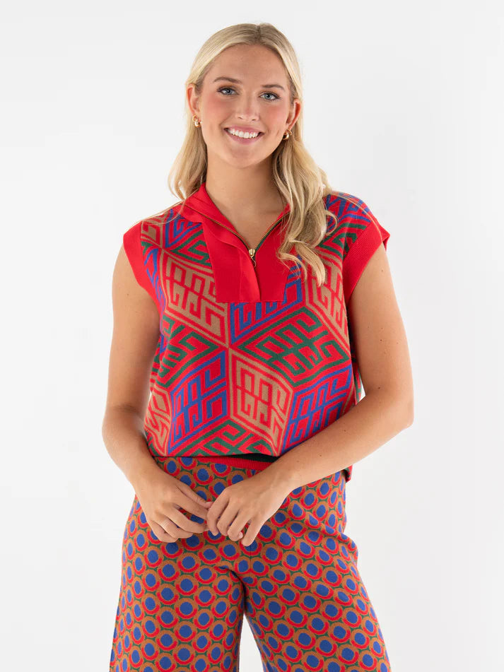 Poppy Pullover Vest