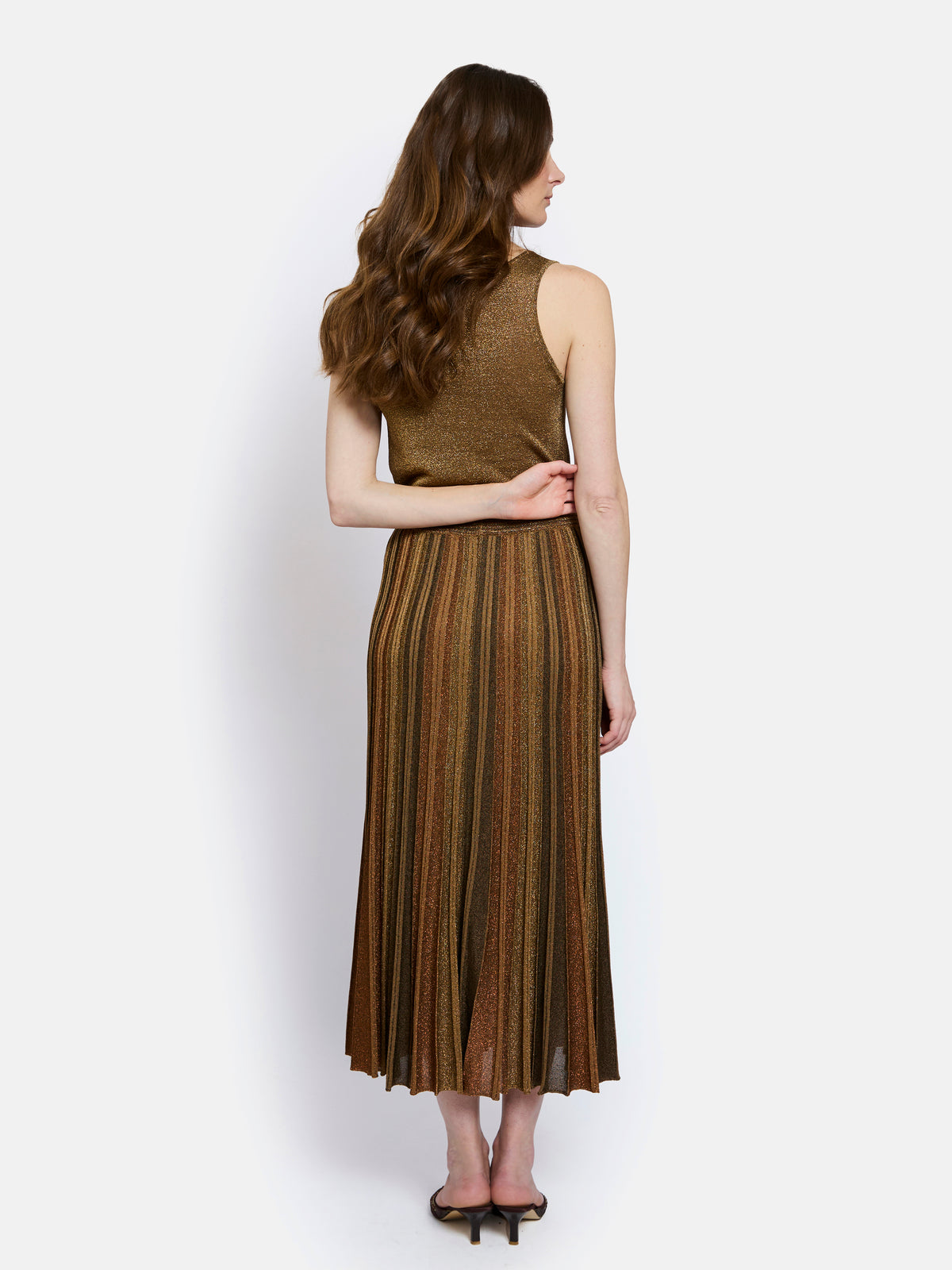Gala Pleated Skirt | Mordore