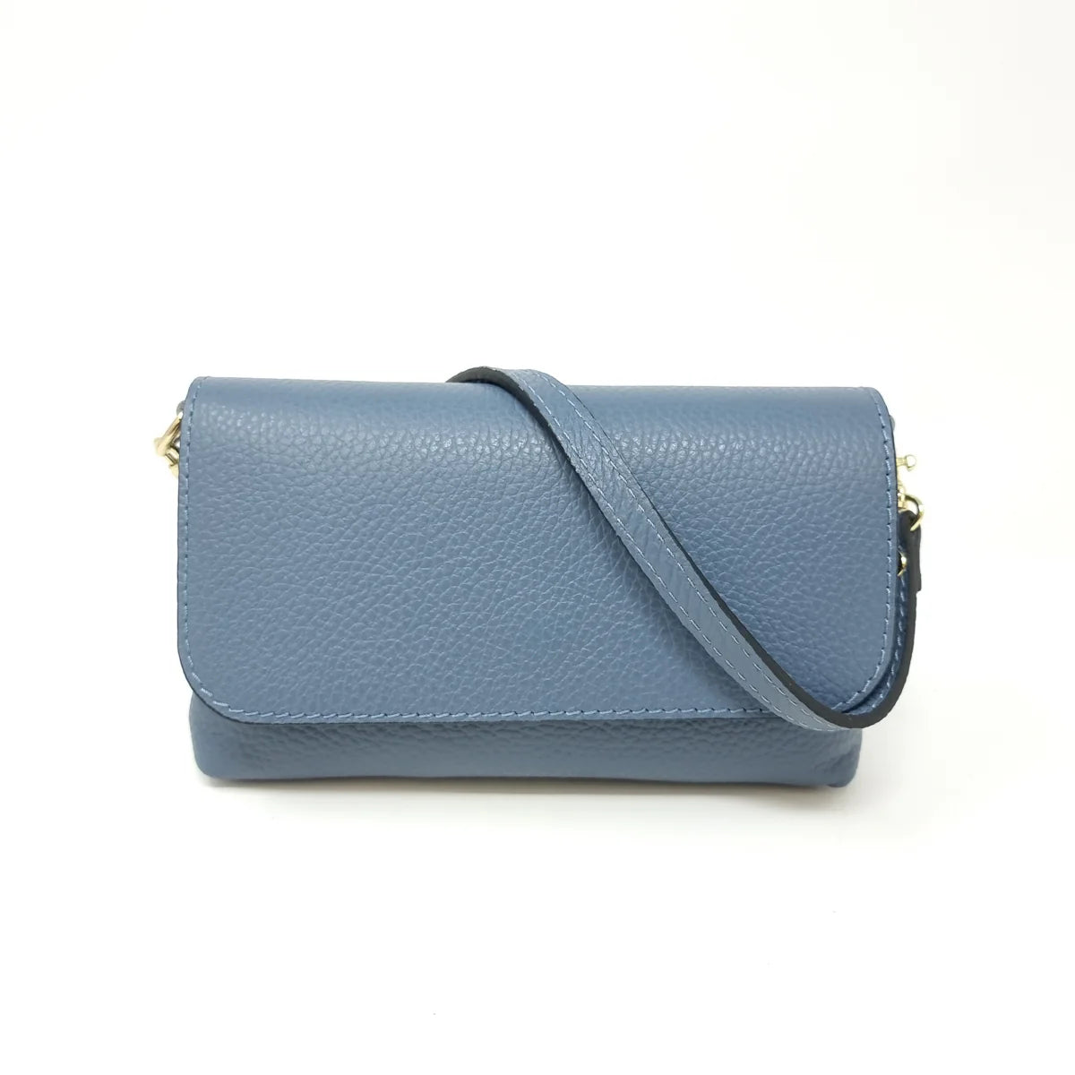 Leather Crossbody Clutch