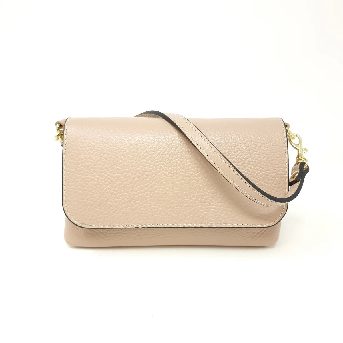 Leather Crossbody Clutch