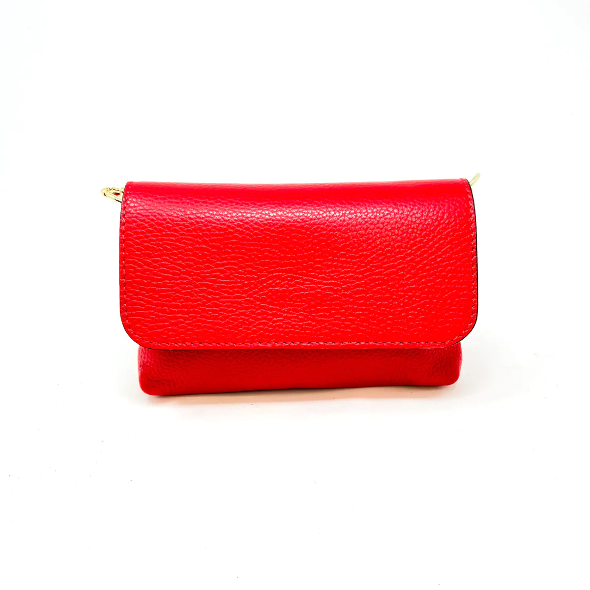 Leather Crossbody Clutch