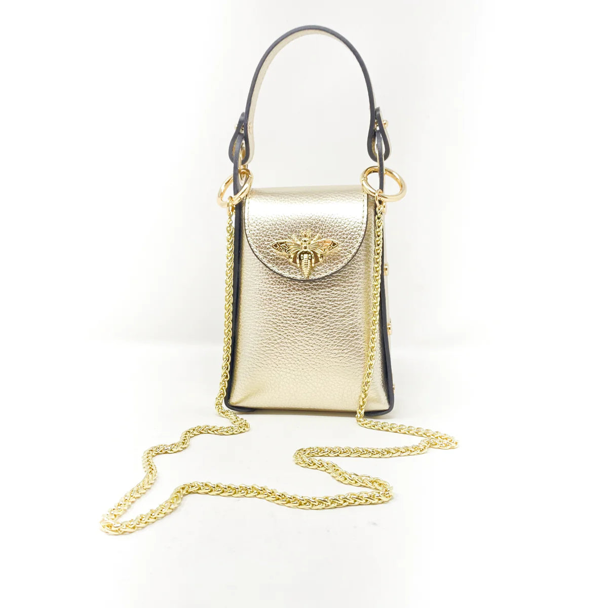 Leather Butterfly Clutch