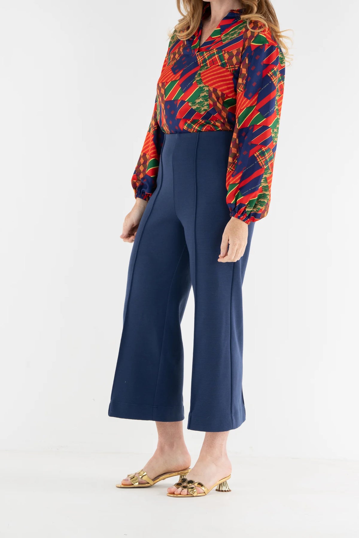 Cropped Piper | Twilight Blue