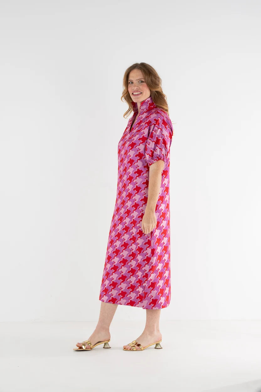 Poppy Maxi | Houndstooth