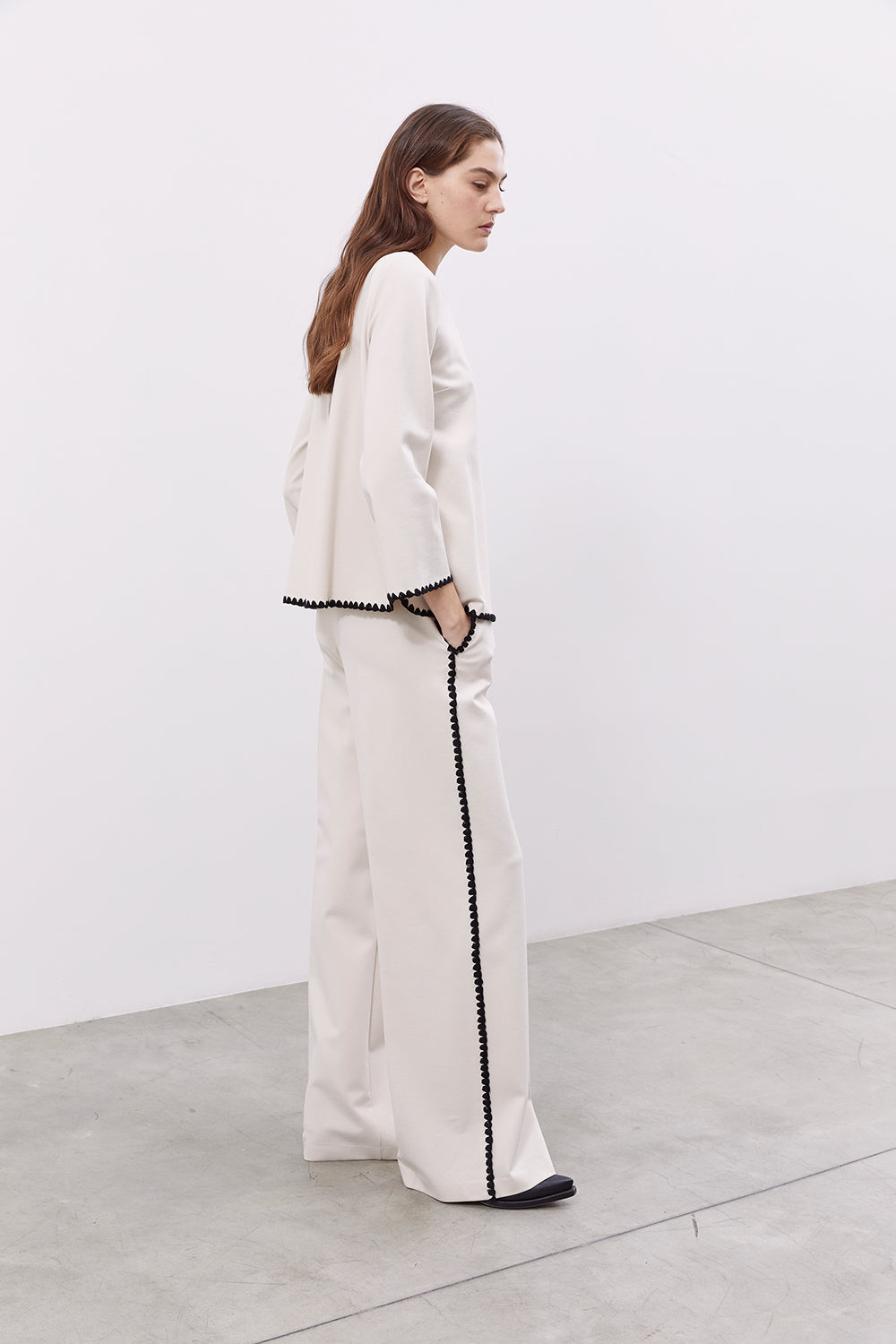 Crochet Scallop Edge Pant