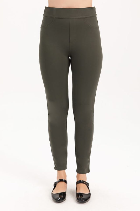 4 Pockets Pant | Olivo