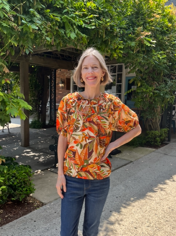 Fall Floral Top