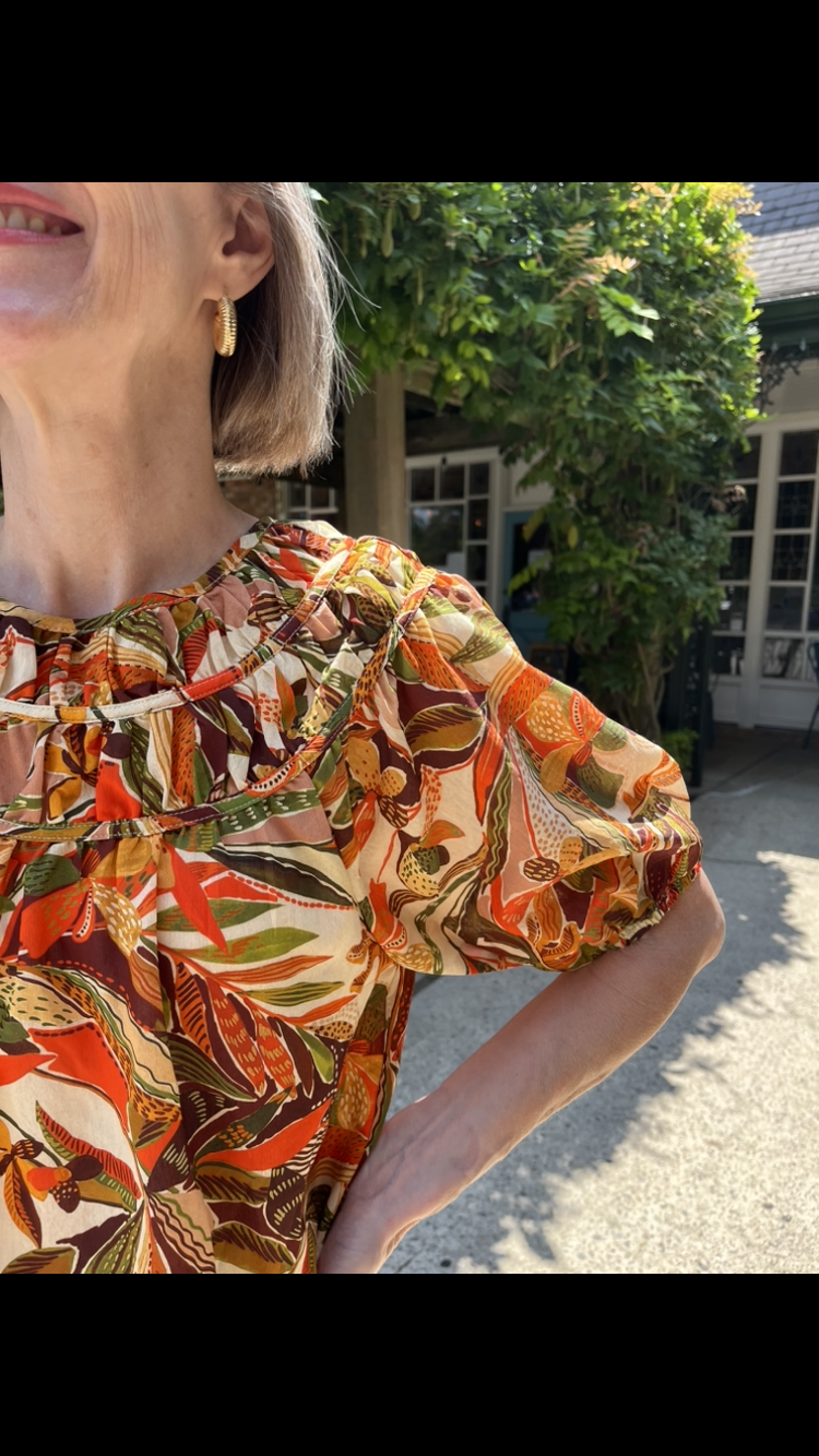 Fall Floral Top