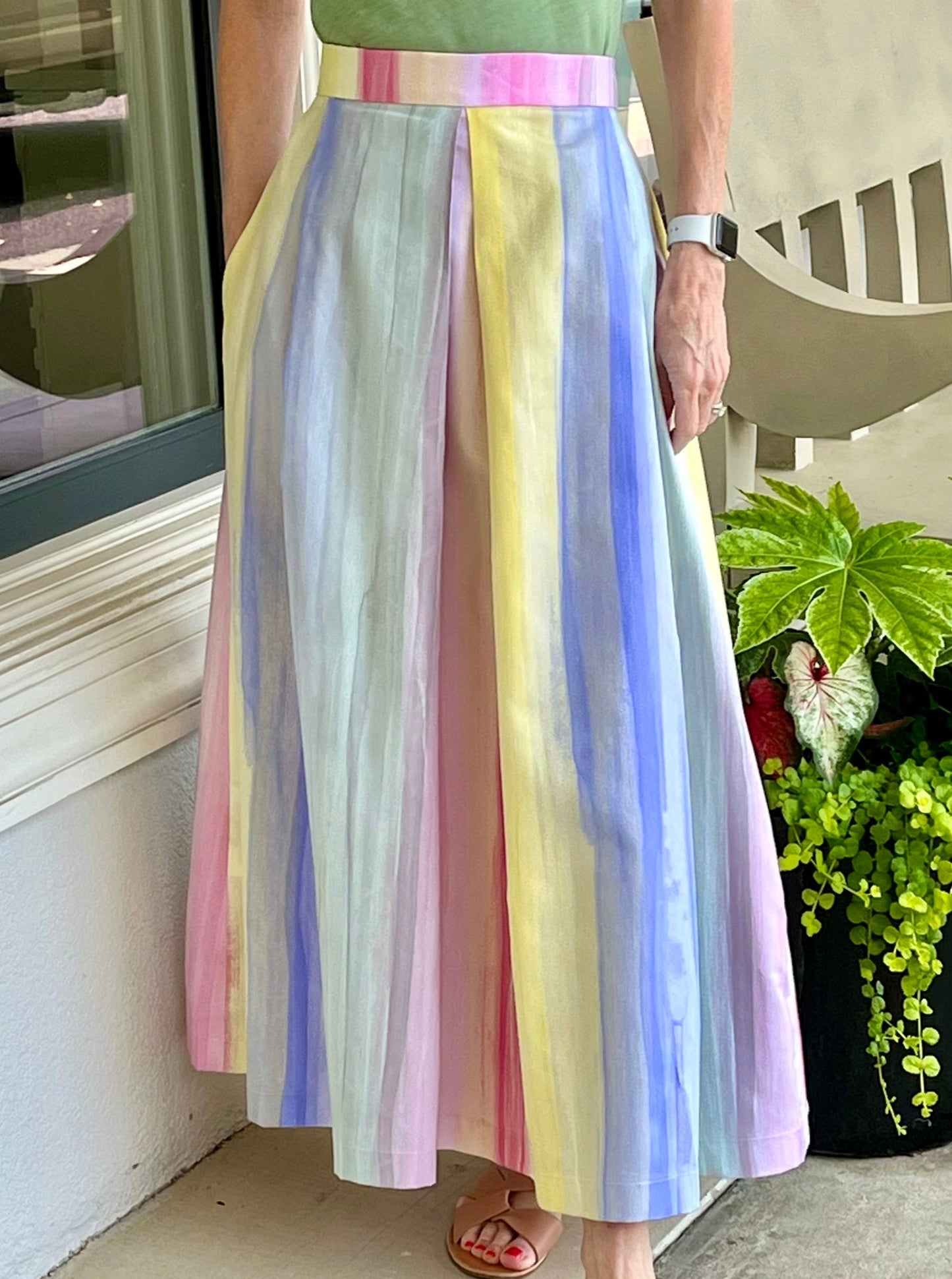 Rainbow Circle Skirt