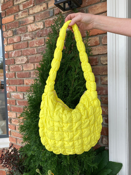 Puffer Bag | Yellow