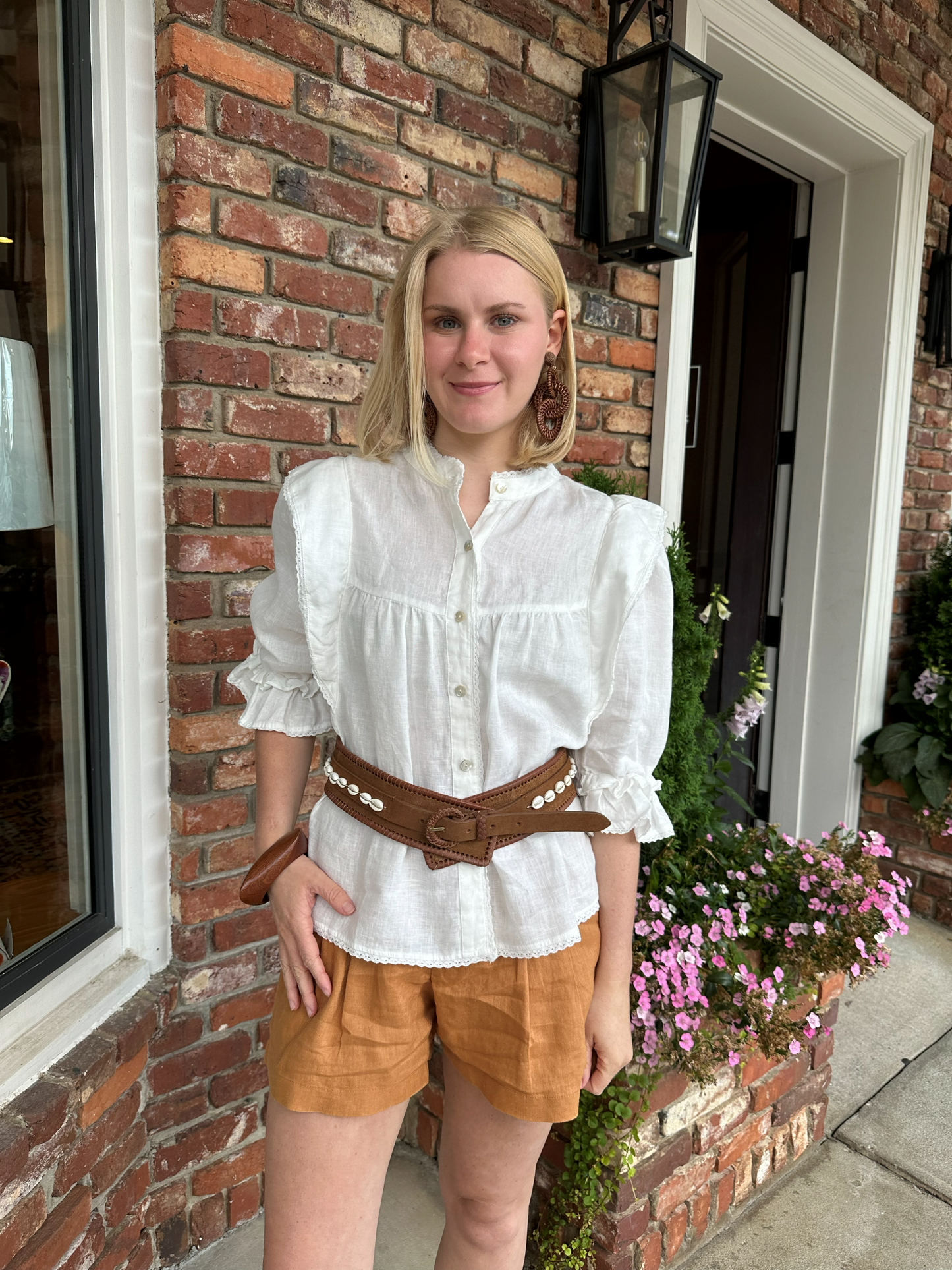 Folk Linen Shirt