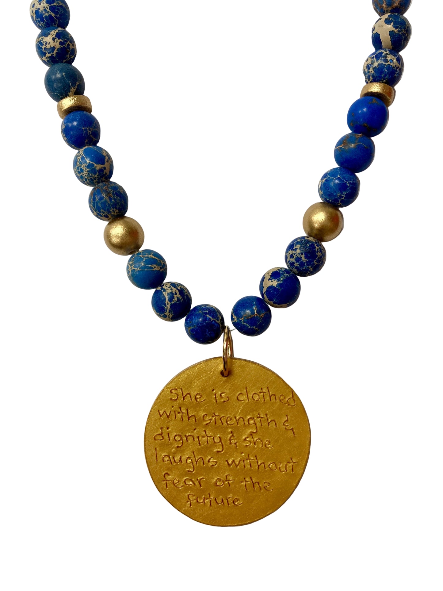 Holly Cross Necklace