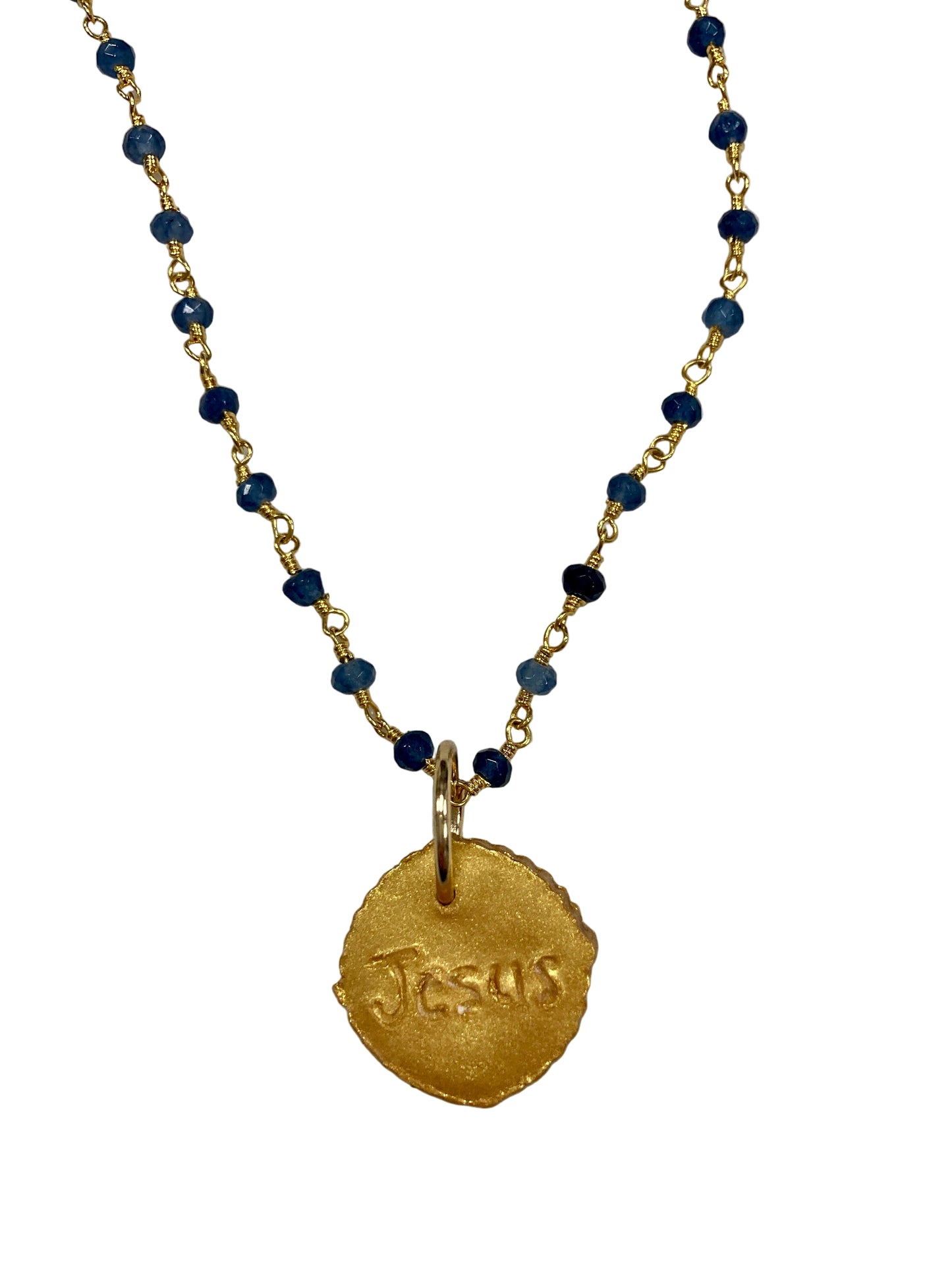 Small Annette Necklace | Blue
