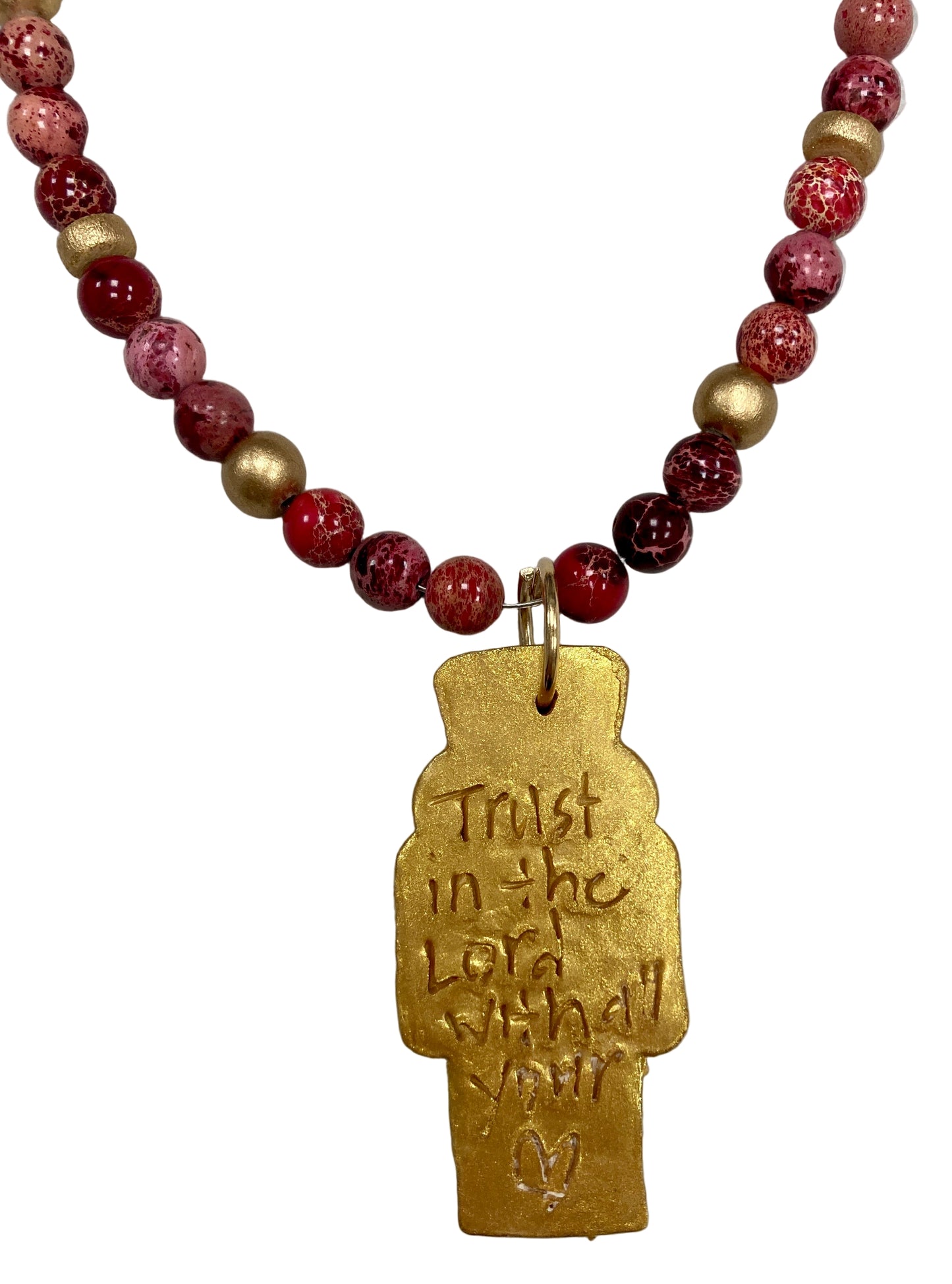 Nutcracker Necklace | Red